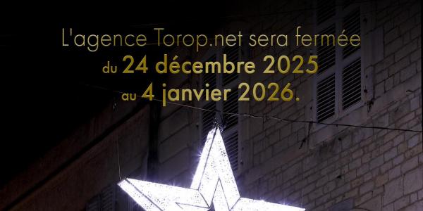 Fermeture de l'agence du 24 d&eacute;cembre 2025 au 5 janvier 2026